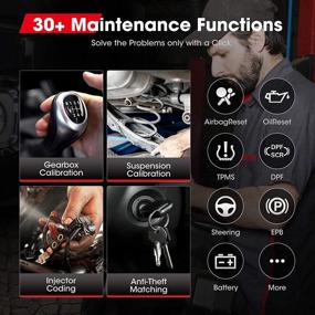 img 3 attached to Autel MaxiPRO MP808TS Diagnostic Scanner: Comprehensive TPMS Solutions, Full Diagnostic Functions | BT-enabled Auto Scan Tool for All Cars