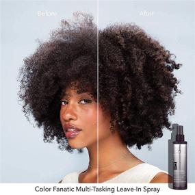 img 2 attached to 💆 Pureology Color Fanatic: Ultimate Hair Treatment & Color Protector Spray, Detangler, Heat Protectant - Vegan Formula