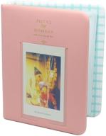 📸 caiul fuji instax mini photo album - capture and preserve your instax mini moments (64 photos, pink) logo