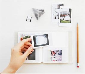 img 1 attached to 📸 CAIUL Fuji Instax Mini Photo Album - Capture and Preserve Your Instax Mini Moments (64 Photos, Pink)