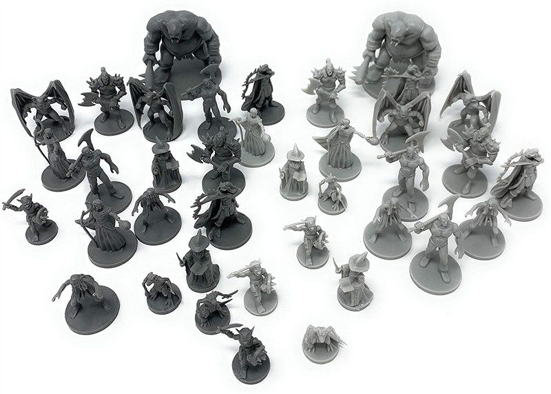 miniatures tabletop pathfinder roleplaying unpainted 로고