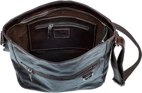 img 2 attached to Leather Crossbody Crossover Shoulder Womens Women's Handbags & Wallets in Crossbody Bags