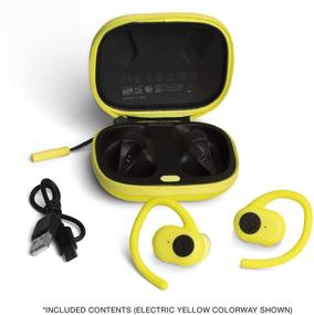 img 1 attached to 🎧 Redefine Your Audio Experience with Skullcandy Push Ultra True Wireless In-Ear Earbud - Electric Yellow (Renewed)