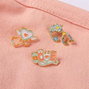 img 1 attached to 🩺 Stethoscope Brooch Pins Set of 3 - Medical Nurse Accessories, Cute Enamel Lapel Pins for Female Healthcare Professionals, Ideal Christmas Gifts for Doctors, Nurses, Graduates, and Students