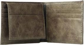 img 1 attached to 👝 Levis Petite Blocking Passcase Stanyan: Men's Wallet Organizer for Cards & Cash