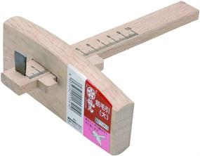 img 1 attached to 📏 120мм Японский деревообрабатывающий маркер с шкалой 100мм - Инструмент Kebiki