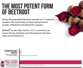 img 1 attached to BioBeet® Strength Beet Root Capsules