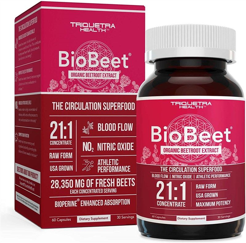 biobeet® strength beet root capsules 로고