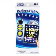 artskills set of 20 clear project poster lights with punch tool and instructions, blue - 20ct count логотип