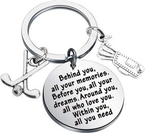 img 4 attached to 🏌️ FEELMEM Golf Keychain: Unforgettable Memories for Future Golfers