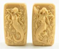 premium 3d mermaid silicone soap mold for soap candle chocolate candy - versatile molds for soaps, bombs, baking & fondant logo