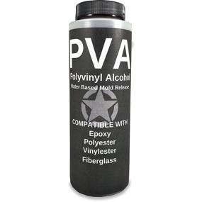 img 4 attached to 🎨 PVA Water Based Mold-Release Agent: Ideal for Epoxy, Polyester, Vinyl Ester, Resin, Gel Coat, Polyurethane Foam. Sculpture and DIY Projects Made Easy - 8oz Spray or Brush-On Film