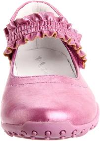 img 3 attached to Nina Runalong Toddler Little Black Girls' School Uniform Shoes: Stylish and Comfortable