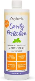 img 4 attached to 🦷 Oxyfresh Cavity Protection Fluoride Mouthwash – Fluoride Mouthwash for Sensitive Teeth – Non-Staining, Kid-Friendly – Long-Lasting Fresh Breath. 16 oz.