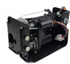 img 1 attached to 🚗 Air Ride Suspension Compressor Pump for Cadillac Escalade Chevy Avalanche Suburban Tahoe GMC Yukon 2001-2016 | Replaces 15254590 4J-0003C 949001 949099 | Fits 949-001 949-099