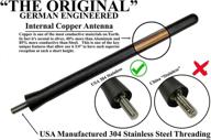 📶 antennamastsrus - premium 6 3/4 inch antenna for dodge ram truck 1500 (2009-2021) - usa made, stainless steel threading - car wash resistant - enhanced reception - internal copper coil logo