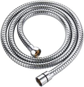 img 4 attached to HOMELODY Extra Long Stainless Steel Shower 🚿 Hose: Flexible Handheld Shower Head Extension for Bathroom