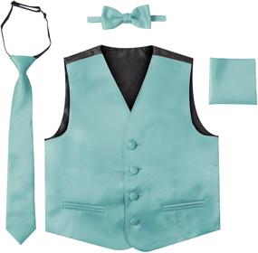 img 2 attached to Luca Gabriel Toddler Piece Formal Boys' Clothing for Suits & Sport Coats