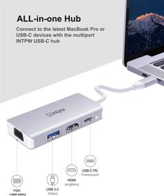 img 3 attached to INTPW USB Type-C to HDMI VGA Adapter