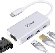 intpw usb type-c to hdmi vga adapter logo