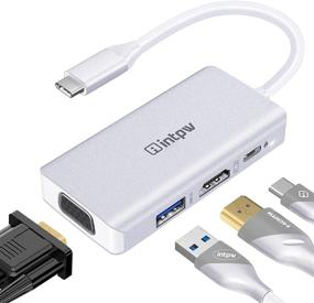 img 4 attached to INTPW USB Type-C to HDMI VGA Adapter