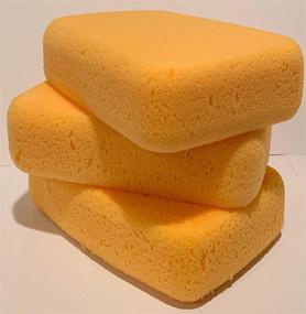 img 2 attached to Ultra Performance Pro Sponge Premium 3 Pack for Heavy Duty Tile Grout Cleaning