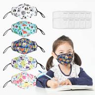 👶 breathable children's reusable washable face cover logo