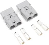 ⚡ mcredy battery quick connect disconnect 175a terminal connectors for recovery winch or trailer - set of 2: efficient power transfer solution logo