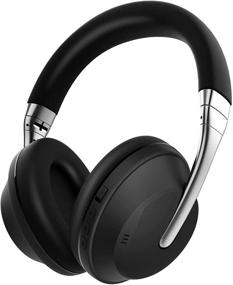 img 4 attached to UMUTOO Active Noise Canceling Headphones: 40Hrs Wireless Over Ear Bluetooth Headphones with Deep Bass for Travel, School, Work, and Online Learning (Black)