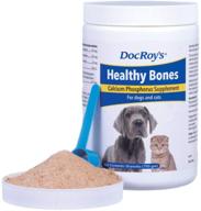 revival animal health doc roy's healthy bones: calcium phosphorus supplement for dogs & cats (700 gm granules) logo