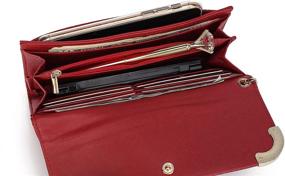 img 2 attached to 👜 MKF Signature Women's Handbags & Wallets: Cellphone Compartment Organizer for Effortless Organization