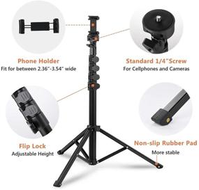 img 3 attached to Tripod Professional Selfie Bluetooth Extendable