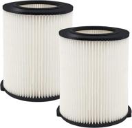 🔍 superior replacement filters for ridgid and husky wet dry vacuums - vf4000 2 pack for 5-20 gallon and 6-9 gallon models 72947, rv2400a, rv2600b, wd5500, wd0671 logo