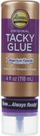 🔻 aleene's always ready tacky glue, original formula, 4 fl oz logo