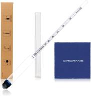 🧪 circrane alcohol hydrometer: accurate 0-200 proof & tralle tester for liquor, distilling moonshine alcoholmeter logo