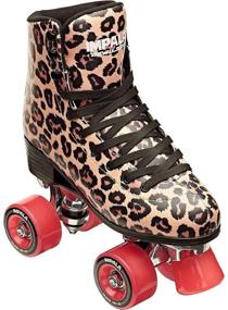 img 3 attached to Impala Rollerskates Girl's Leopard Quad Skate (Big Kid/Adult) - Size 7 (US Men's 5, Women's 7) M: Features & Reviews