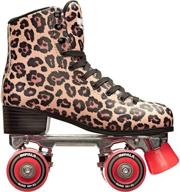 impala rollerskates girl's leopard quad skate (big kid/adult) - size 7 (us men's 5, women's 7) m: features & reviews logo