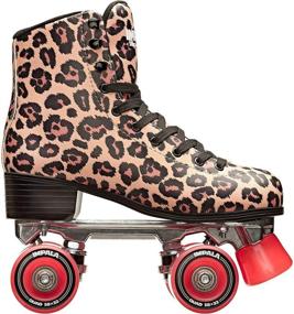 img 4 attached to Impala Rollerskates Girl's Leopard Quad Skate (Big Kid/Adult) - Size 7 (US Men's 5, Women's 7) M: Features & Reviews