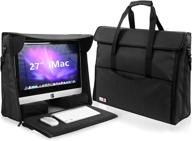 👜 bubm 27-inch nylon carry tote bag for apple imac desktop computer: travel storage solution logo