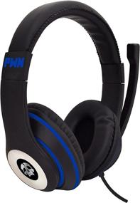 img 4 attached to 🎧 Audio Council PWN Gaming Headset: Superior Stereo Over-Ear Gamer Headphones with Adjustable Mic, Volume Control - Compatible with PS4, Xbox, PC, Tablets, Smartphones (Black/Blue)