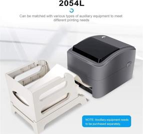img 1 attached to 🖨️ Thermal Direct Label Printer - Supports Amazon, eBay, PayPal, Etsy, Shopify, ShipStation, Stamps.com, UPS, USPS, FedEx - Windows & Mac - Includes 6 Rolls of 4x6 inch Labels (350 Labels per Roll)