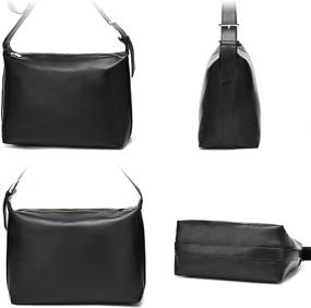 img 3 attached to BAG WIZARD Shoulder Handbags Leather