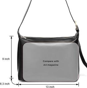 img 2 attached to BAG WIZARD Shoulder Handbags Leather