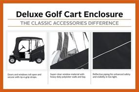 img 1 attached to 🏌️ Enhance Your Golfing Experience with Classic Accessories Fairway Golf Cart Deluxe Enclosure