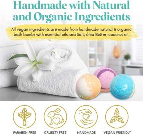 img 2 attached to 🛀 Pure Essential Oils Bath Bomb Gift Set - Marvelous Essentials, 24 Aromatherapy BathBombs for Fizzy Spa and Relaxing Bubble Baths, Ideal Women & Kids Gift Idea