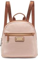 🎒 stylish calvin klein nylon backpack: a must-have for women's handbags, wallets, and fashionable outings logo