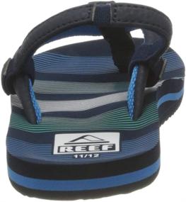 img 2 attached to Детские сандалии "Reef Infant Toddler Little Stripes