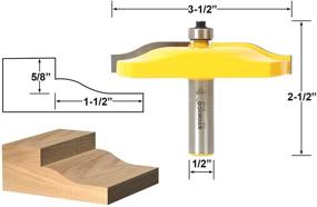 img 1 attached to 🔧 Yonico 12530 2-Inch Cabinet Router