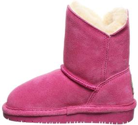 img 1 attached to 🐻 Прелестные детские сапоги ROSALINE Brown от BEARPAW: модная и удобная обувь для мальчиков.