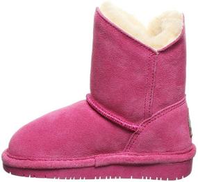 img 3 attached to 🐻 Прелестные детские сапоги ROSALINE Brown от BEARPAW: модная и удобная обувь для мальчиков.